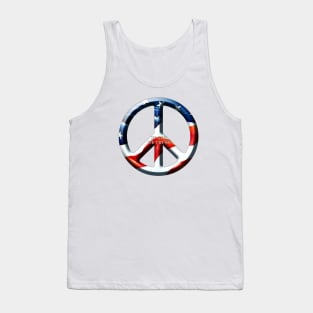 American Peace Symbol Tank Top